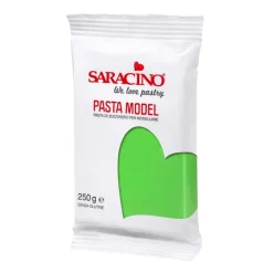 Pasta de modelar Saracino - verde claro 250 g