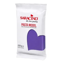 Pasta de modelar Saracino - violeta 250 g