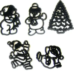Patchwork cutter Santa & Snowman