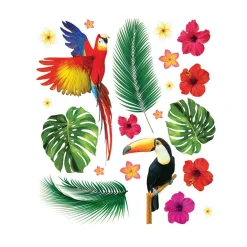 Pegatinas Pared Tropical 20 pcs