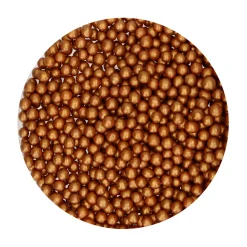 Perlas de Azúcar Blandas Bronce / Oro 6 gr - Funcakes
