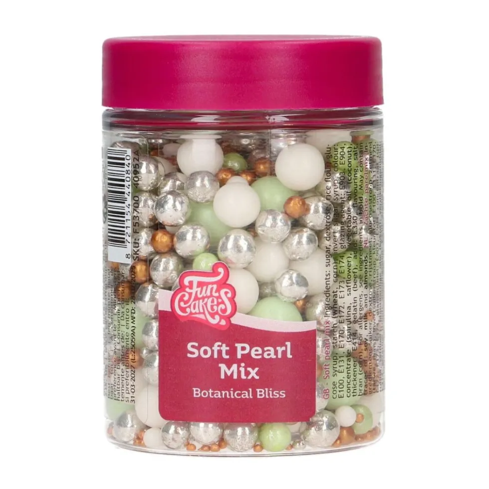 Perlas de Azúcar Blandas Mix Botanical Bliss 80 gr - Funcakes