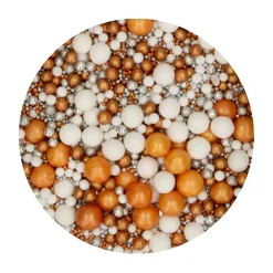 Perlas de Azúcar Blandas Mix Glamour Vibes 80 gr - Funcakes