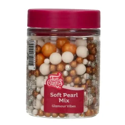 Perlas de Azúcar Blandas Mix Glamour Vibes 80 gr - Funcakes