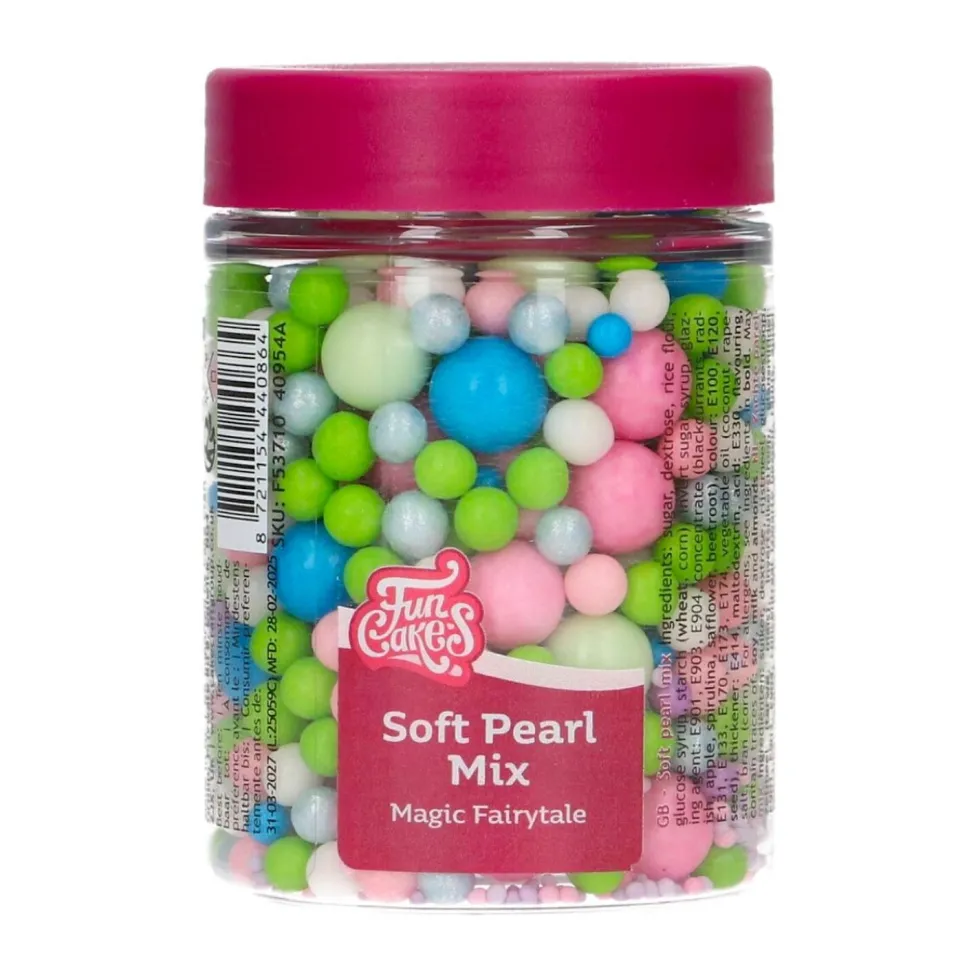 Perlas de Azúcar Blandas Mix Magic Fairytale 80 gr - Funcakes