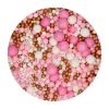 Perlas de Azúcar Blandas Mix Pink Celebration 80 gr - Funcakes