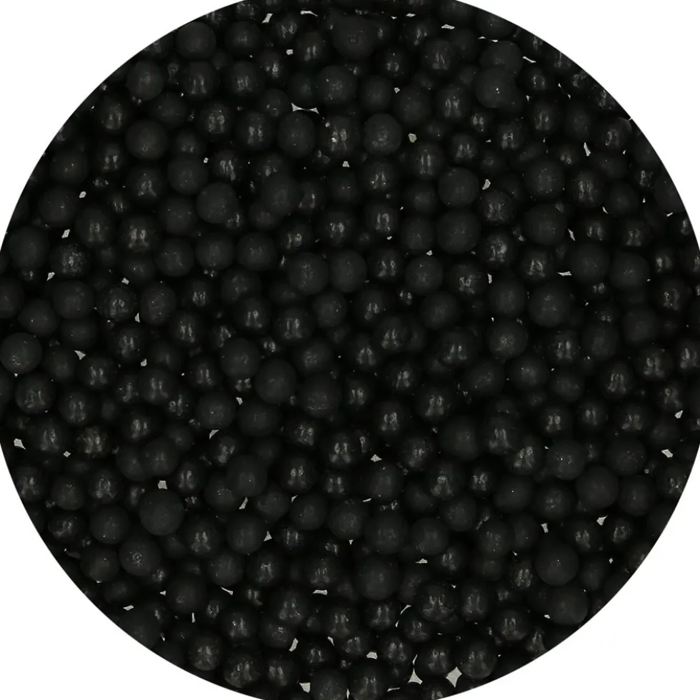 Perlas de Azúcar Blandas Negras 60 gr