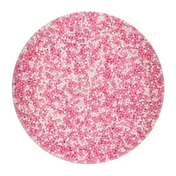 Perlas de Azúcar Nonpareils Mix Rosa Bebé 80 gr - Funcakes