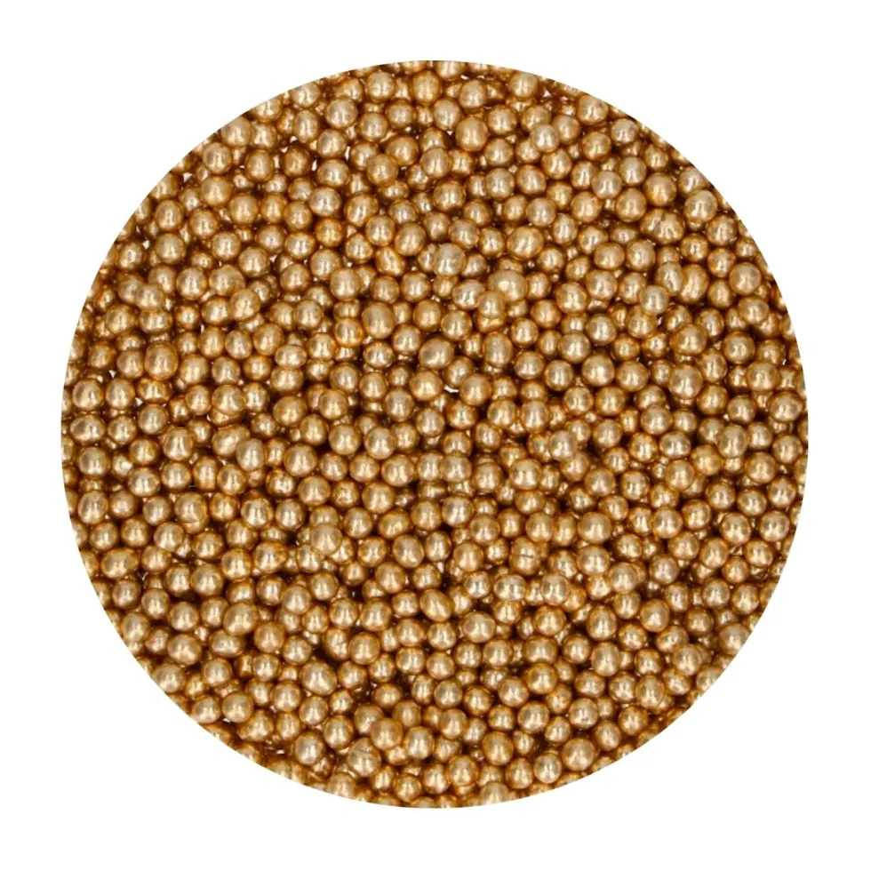 Perlas de Azúcar Oro Vintage 80 gr - Funcakes