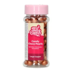 Perlas de Chocolate Color Bronce 70 gr
