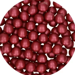 Perlas de Chocolate Color Burdeos 70 gr