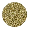 Perlas de Chocolate Crujiente Amarillo Metalizado 60 gr - Funcakes
