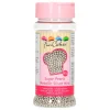 Perlas Metalizadas Plata 2 mm - 80 gr - Funcakes