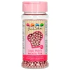 Perlas Metalizadas Rosas 80 gr Funcakes