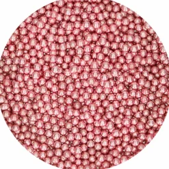 Perlas Metalizadas Rosas 80 gr Funcakes