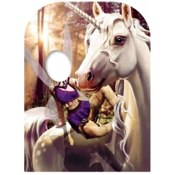 Photocall Infantil Hada y Unicornio 130cm