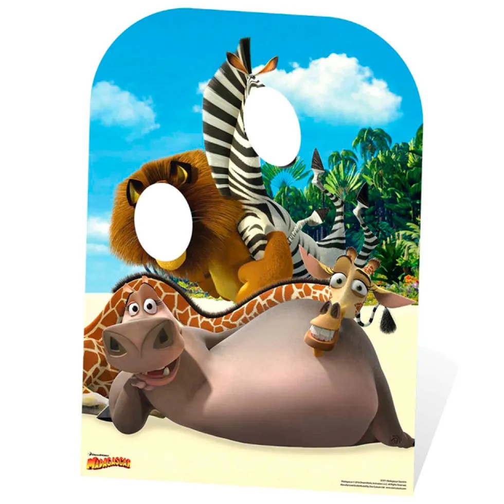 Photocall Infantil Madagascar 130 cm
