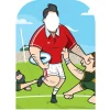 Photocall Rugby Infantil 130 cm