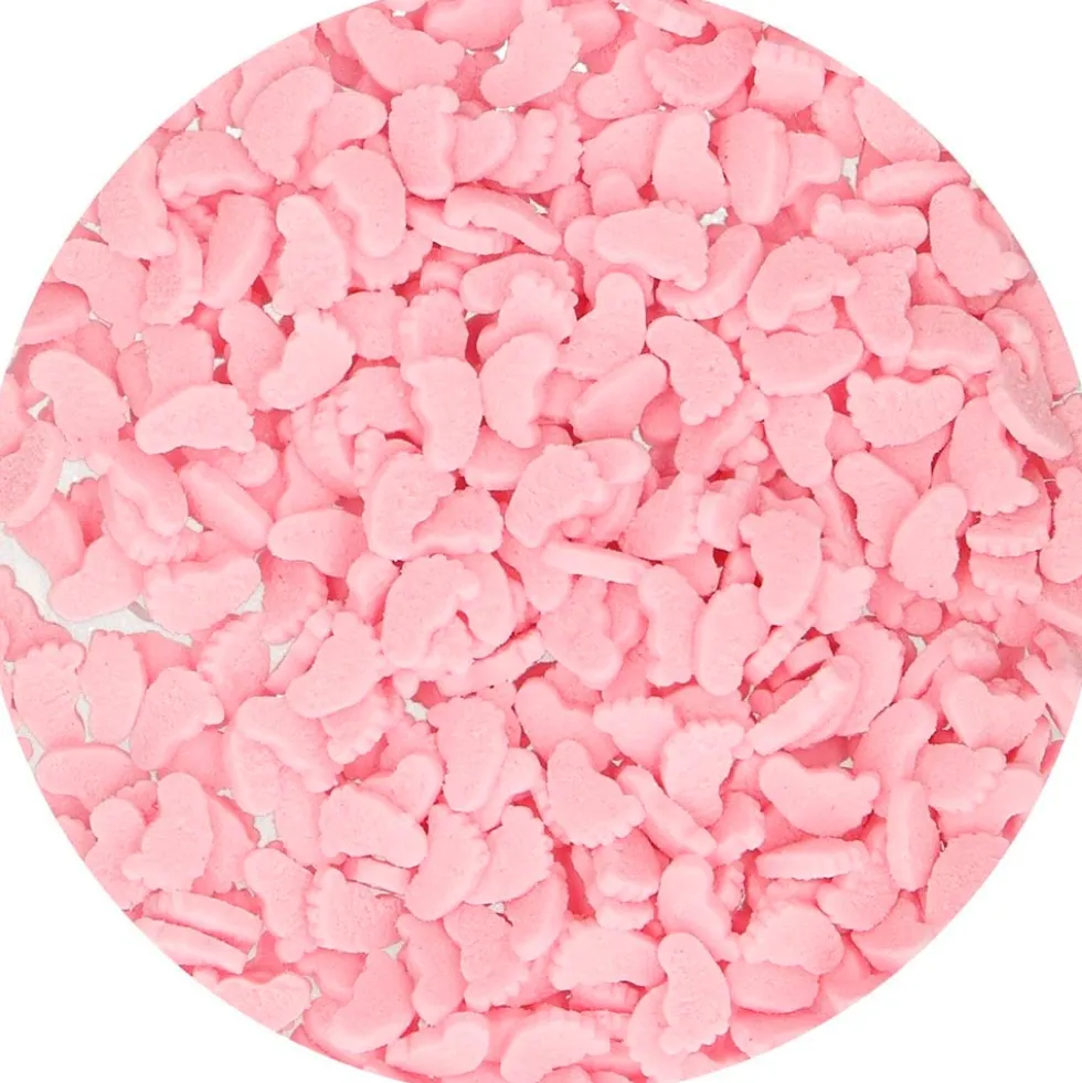 Piececitos de Bebé Rosas de Azúcar 55 gr - FunCakes