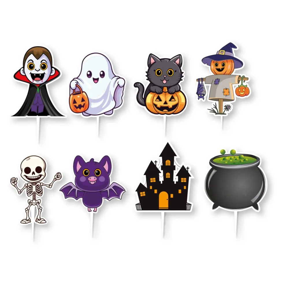 Pinchos Surtidos Halloween 16 Unidades