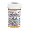 Pintura mate comestible oro 20 gr Sugarflair
