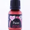 Pintura metalizada comestible Rojo