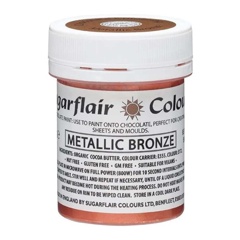 Pintura para Chocolate Bronce 35 gr