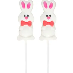 Piruleta de Chocolate Conejito con Pajarita 25 gr
