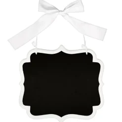 Pizarra con Marco Blanco 25 cm