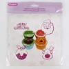 Placa texturizadora para fondant o Chocolate Xmas