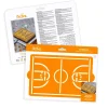 Plantilla Decorativa para Tarta Campo de Baloncesto – Decora