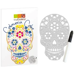 Plantillas para Tartas Calavera - Scrapcooking