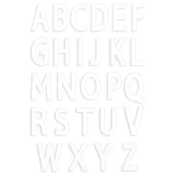Plantillas para Tartas Letras 26 ud - Scrapcooking