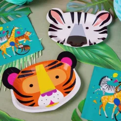 Platos Animales de la Selva 12 ud