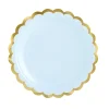 Platos Azul Claro 18 cm 6 ud