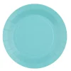 Platos de Papel Azul Cielo 22,5 cm 10 ud