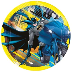 Platos de Papel Batman 23 cm 8 ud