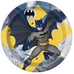 Platos de Papel Batman 22 cm 8 ud