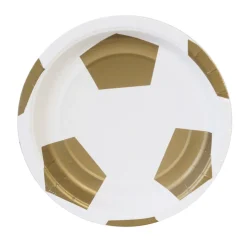Platos de Papel Fútbol Champions 18 cm 12 ud