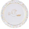 Platos de Papel Gold Ceremony 22 cm - 10 ud