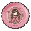 Platos de Papel Gorjuss Rosas 23 cm 8 ud
