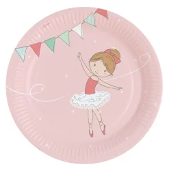 Platos de Papel Little Dancer 23 cm 8 ud