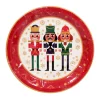 Platos de Papel Navidad Cascanueces 8 ud