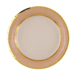 Platos de Papel Navidad Chic Natural 22 cm 10 ud