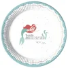 Platos de Papel Princesas Disney Ariel Under the Sea 8 ud