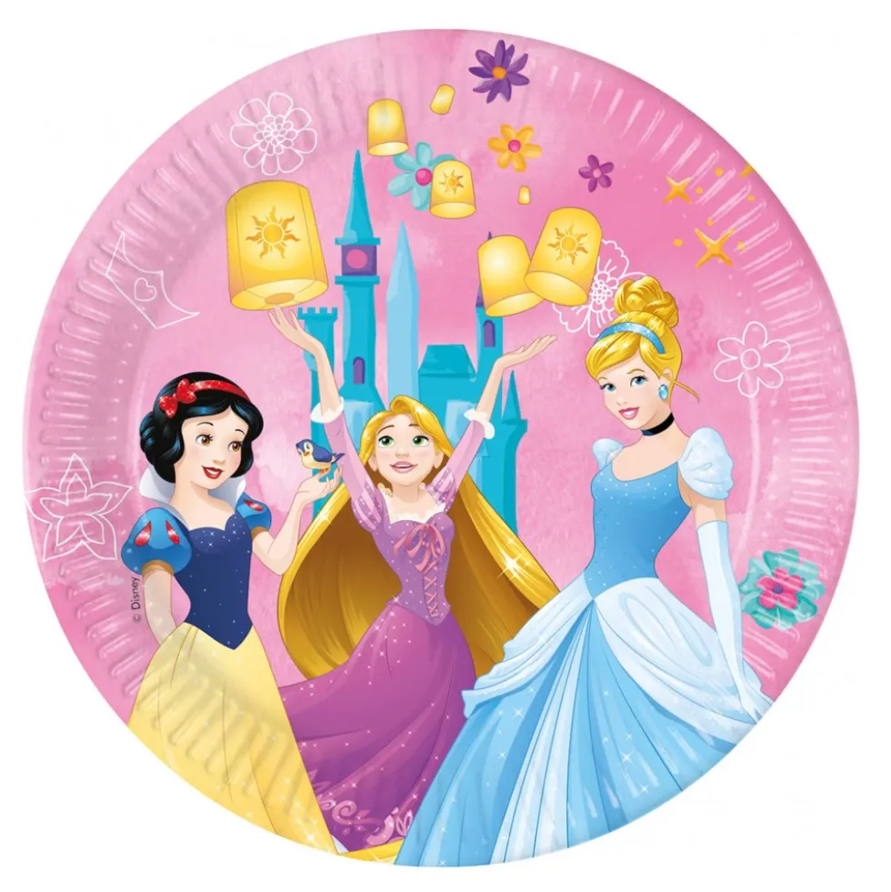 Platos de Papel Princesas Disney Daydream 23 cm 8 ud