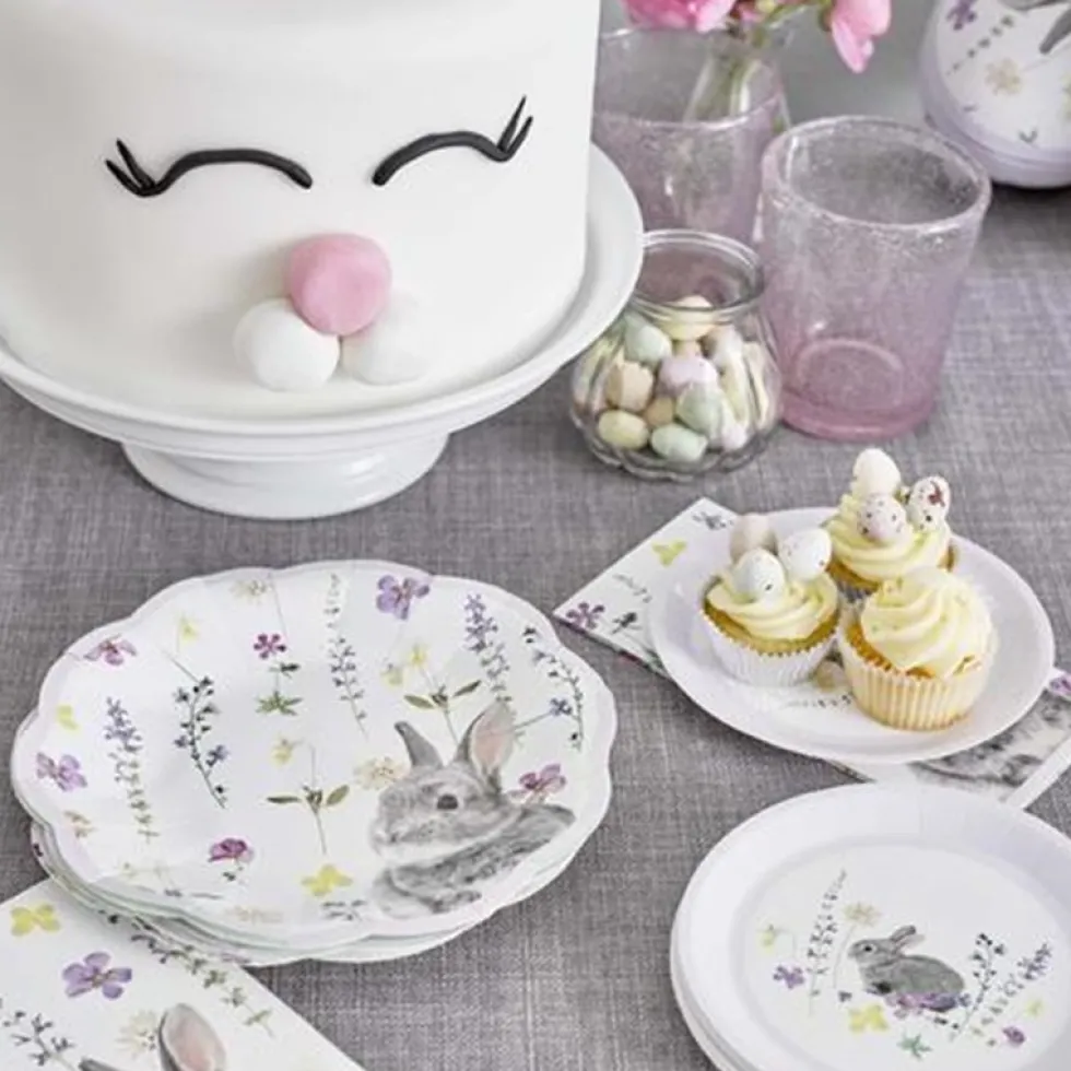 Platos para Canapé Truly Bunny 12 ud