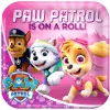 Platos Patrulla Canina Rosas 22 cm