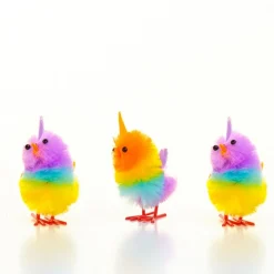 Pollitos de Pascua Unicornio 3 ud