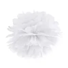 Pompón Blanco de papel 35 cm